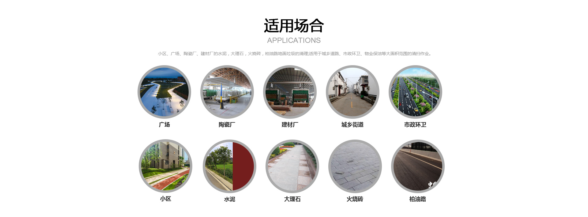 灑水車YS10方適用場(chǎng)合