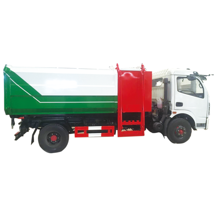 燃油垃圾車(chē)東風(fēng)多利卡7方掛桶式清運(yùn)車(chē)